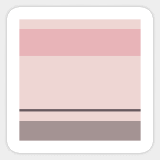 A superb assortment of Wenge, Spanish Gray, Pale Pink and Soft Pink stripes. Sticker